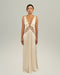 TEANA GOWN DRESS WITH CHANTILLY LACE